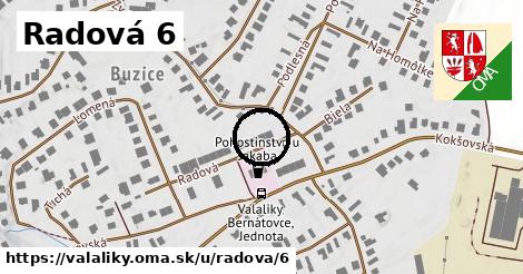 Radová 6, Valaliky