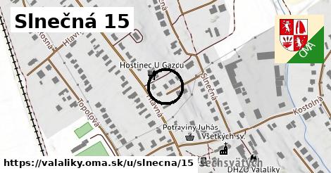 Slnečná 15, Valaliky