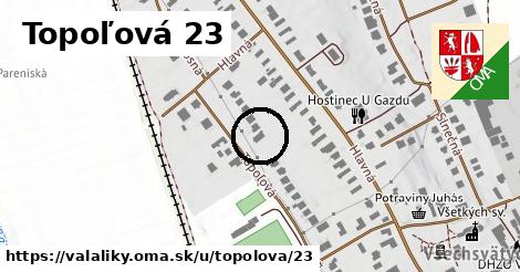 Topoľová 23, Valaliky