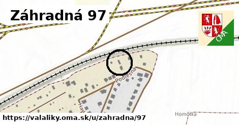 Záhradná 97, Valaliky