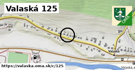 Valaská <span class="supisne">125</span>