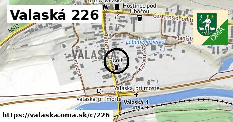 Valaská <span class="supisne">226</span>