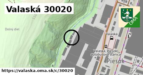 Valaská <span class="supisne">30020</span>