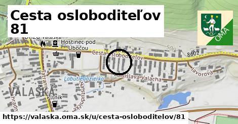 Cesta osloboditeľov 81, Valaská