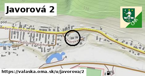 Javorová 2, Valaská