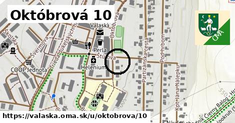 Októbrová 10, Valaská