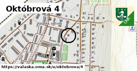 Októbrová 4, Valaská