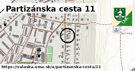 Partizánska cesta 11, Valaská