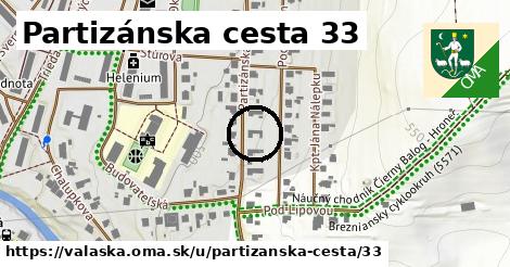 Partizánska cesta 33, Valaská