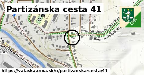 Partizánska cesta 41, Valaská