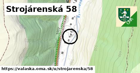 Strojárenská 58, Valaská