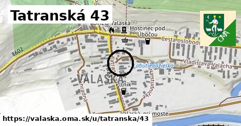 Tatranská 43, Valaská