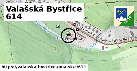 Valašská Bystřice <span class="supisne">614</span>