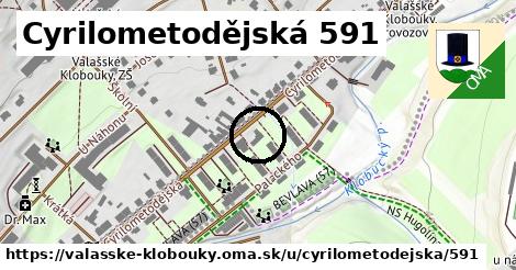 Cyrilometodějská 591, Valašské Klobouky