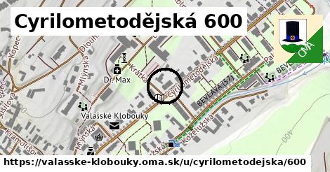 Cyrilometodějská 600, Valašské Klobouky