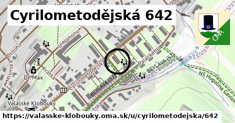 Cyrilometodějská 642, Valašské Klobouky