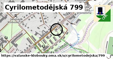 Cyrilometodějská 799, Valašské Klobouky