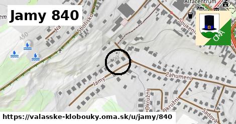 Jamy 840, Valašské Klobouky