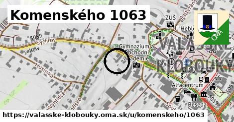 Komenského 1063, Valašské Klobouky