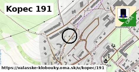 Kopec 191, Valašské Klobouky