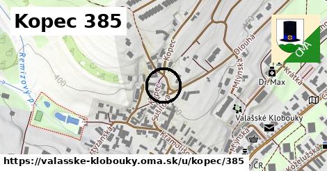 Kopec 385, Valašské Klobouky