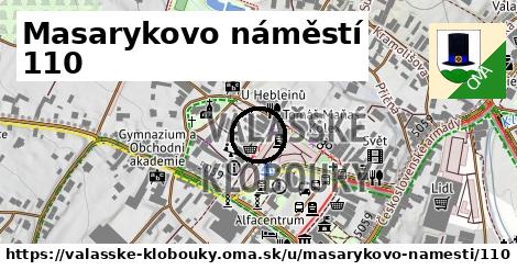 Masarykovo náměstí 110, Valašské Klobouky