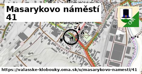 Masarykovo náměstí 41, Valašské Klobouky