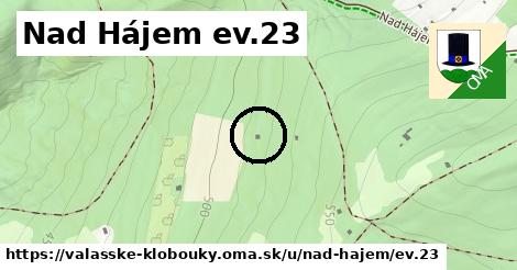 Nad Hájem ev.23, Valašské Klobouky