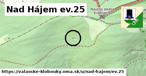 Nad Hájem ev.25, Valašské Klobouky