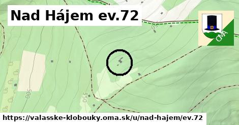 Nad Hájem ev.72, Valašské Klobouky