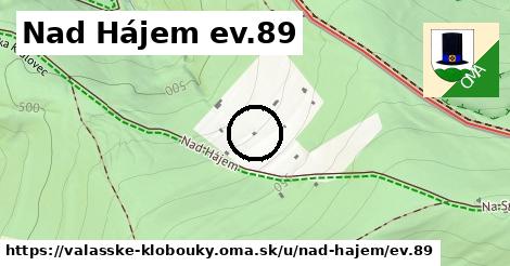 Nad Hájem ev.89, Valašské Klobouky