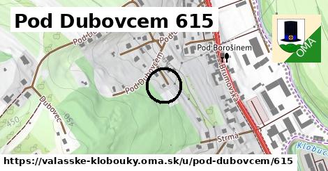 Pod Dubovcem 615, Valašské Klobouky