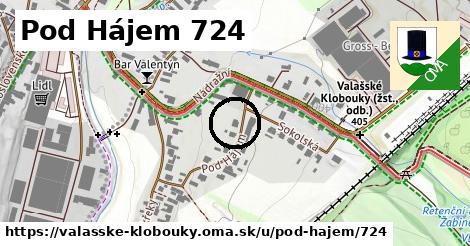 Pod Hájem 724, Valašské Klobouky