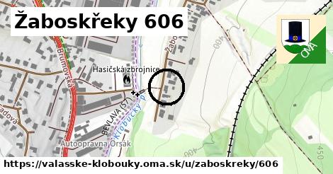 Žaboskřeky 606, Valašské Klobouky