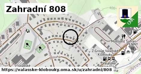 Zahradní 808, Valašské Klobouky