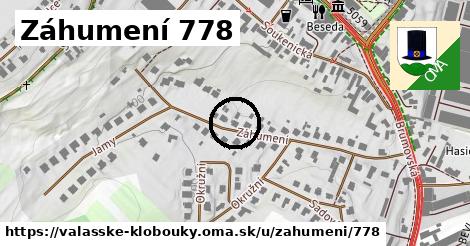 Záhumení 778, Valašské Klobouky