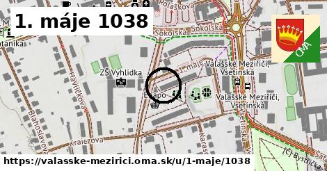 1. máje 1038, Valašské Meziříčí