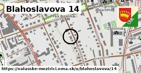 Blahoslavova 14, Valašské Meziříčí