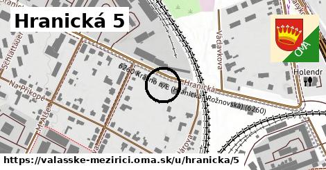 Hranická 5, Valašské Meziříčí