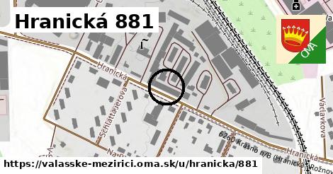 Hranická 881, Valašské Meziříčí