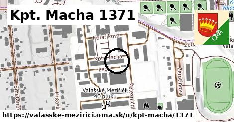 Kpt. Macha 1371, Valašské Meziříčí