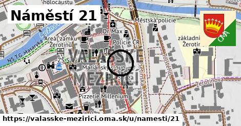 Náměstí 21, Valašské Meziříčí