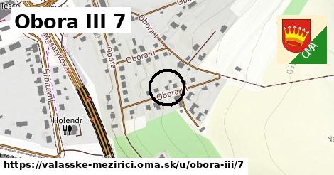 Obora III 7, Valašské Meziříčí