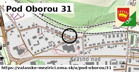 Pod Oborou 31, Valašské Meziříčí