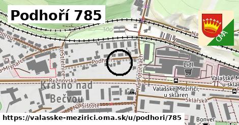 Podhoří 785, Valašské Meziříčí