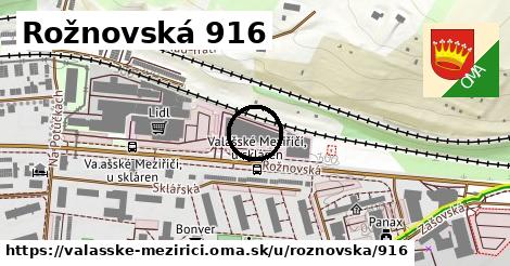 Rožnovská 916, Valašské Meziříčí