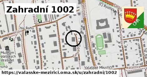 Zahradní 1002, Valašské Meziříčí