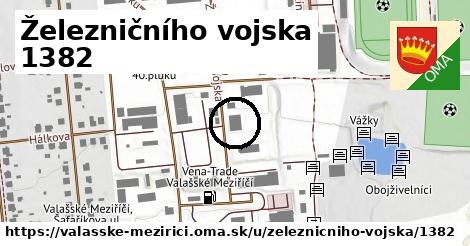 Železničního vojska 1382, Valašské Meziříčí
