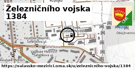 Železničního vojska 1384, Valašské Meziříčí