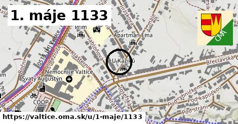 1. máje 1133, Valtice